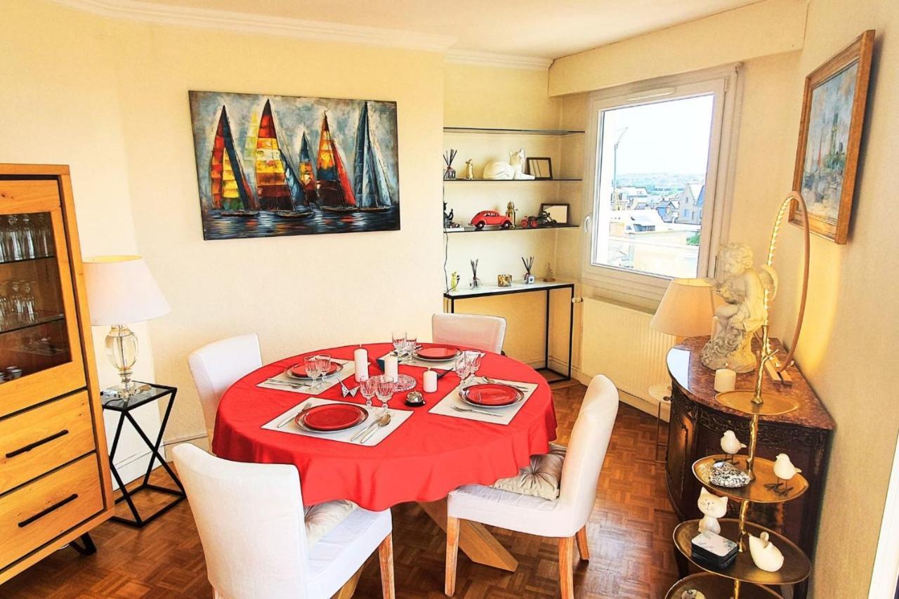 Bright Apt With Balcony Panoramic View سان مالو المظهر الخارجي الصورة