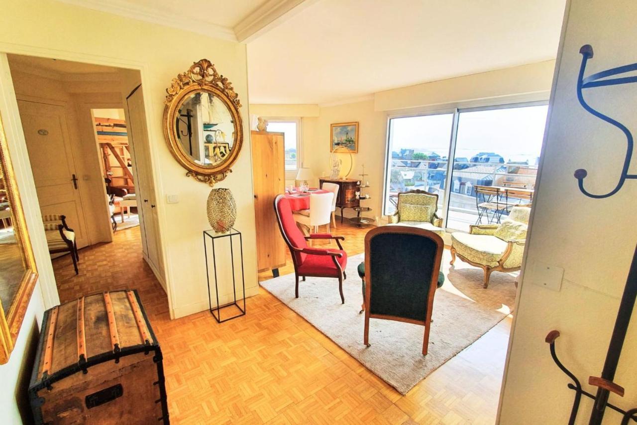Bright Apt With Balcony Panoramic View سان مالو المظهر الخارجي الصورة